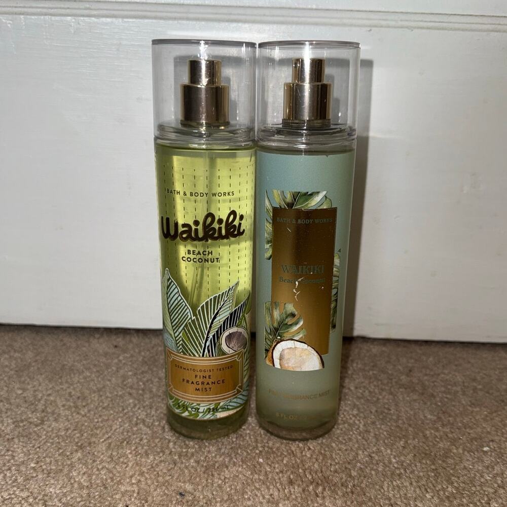 New Bath & Body Works Wakiki Beach Coconut Collection